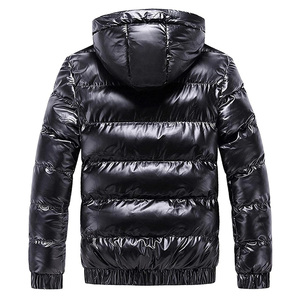 Veste d'hiver isolée avec logo personnalisé impression broderie thermique extérieur chaud manteau OEM ODM usine fournisseur fabricant - Product Image 5