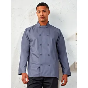 Veste de chef à manches longues, outil spécialisé pour les professionnels de la cuisine - Product Image 3
