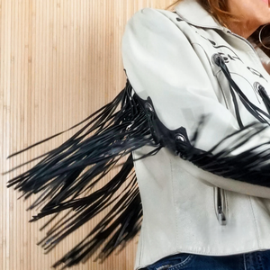 Fresh Article Customer Demand Design Zipper Leather Jacket High Demand Products Vintage Genuine Leather Jacket <b>For</b> Female - Product Image 5