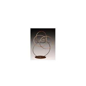 Escultura atractiva pulida brillante dorada, objeto decorativo de Mesa para el hogar, escultura de diseño minimalista, suministro de escultura de regalo - Product Image 1