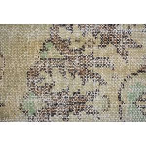 พรมขนแกะตุรกีวินเทจทรงสี่เหลี่ยมผืนผ้าดีไซน์เย็บปะติดปะต่อกัน2.5ft x 1.5ft คลาสสิคพื้นที่ขนาดใหญ่หนา10มม. แผ่นรองยางสีเบจสีเขียว" - Product Image 5