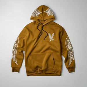 Elegante suéter con diamantes de imitación Sudadera con capucha con adornos de cristal brillante para ropa de calle urbana - Product Image 2