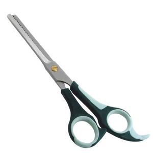 Tijeras de peluquería de dientes planos de 6,0 pulgadas con logotipo personalizado, nuevo diseño de moda, acero inoxidable, belleza, peluquero afilado - Product Image 3