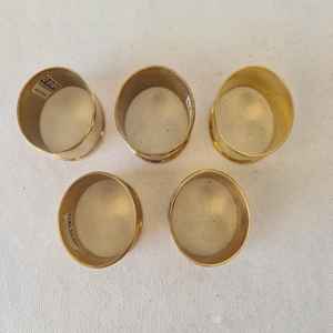 Ronds de serviette en rotin Décor de table en osier Ronds de serviette élégants pour une expérience culinaire élégante - Product Image 5