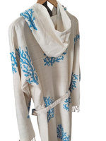 March Expo Peignoir à capuche en coton turc Séchage rapide Bonne qualité Coloré Doux Maison Plage Spa Meilleur Prix Femmes Hommes Robe