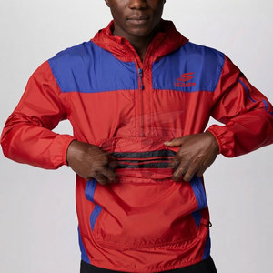 Vêtements de cyclisme fabriqués en usine, série de vestes de VTT respirantes en coton et polyester avec poches zippées - Product Image 3