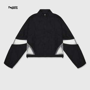 เสื้อแจ็คเก็ตผู้หญิงคอลเลคชั่น TWILL-SPORTS 2025 แขนตาข่ายระบายอากาศ บุด้วยผ้าฝ้าย ซับในไนลอน ปิดด้วยซิป เหมาะสำหรับฤดูร้อนและฤดูใบไม้ร่วง - Product Image 1