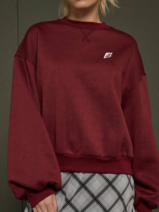 Sweat-shirt unisexe personnalisé à col rond, manches longues, coupe décontractée, couleur unie, pull décontracté, tissu doux, streetwear, mode, hoodies - Product Image 2