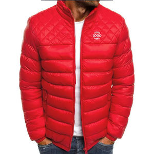 เสื้อโค้ทตัวยาวสำหรับผู้ชายเสื้อโค้ทบันหนาวคอตั้งกำหนดได้เอง2025 - Product Image 3