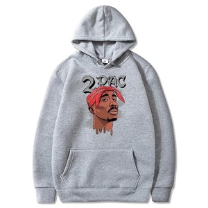100% Cotton Custom Screen Printed Hoodie <b>Sweatshirts</b> for <b>Men</b> <b>Grey</b> Casual Streetwear <b>Men</b> Hoodie for Winter - Product Image 1