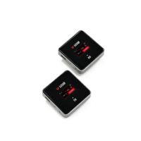 Moniteur intra-auriculaire stéréo sans fil 5,8 GHz IEM, portée 30 m, faible latence, 10 canaux commutables pour usage en groupe