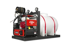 Hidrolavadora Industrial de Agua Caliente con Motor de Arranque Eléctrico, Montada sobre Plataforma, con Tanque de 245 Galones, Equipo de Limpieza en Venta - Product Image 4