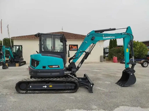 Mini-excavatrice d'occasion Sunward SWE60UF, 6 tonnes, excavatrice sur chenilles SWE60UF, prix avantageux, certifiée CE - Product Image 4