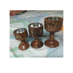 Tradebyd Classic Wooden Bakhoor Burner Arabic <b>Incense</b> <b>Holder</b> for Spiritual and Home Decoration - Product Image 4