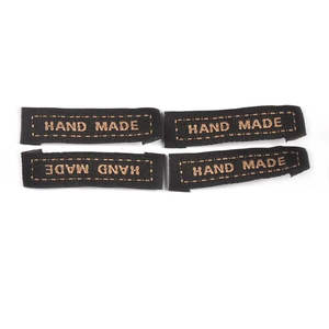 Étiquettes de vêtements personnalisées de qualité en gros d'usine, étiquettes tissées, étiquettes de vêtements, étiquettes tissées personnalisées à repasser, étiquettes de marque - Product Image 2