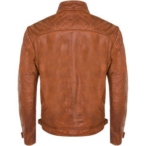 Chaqueta de Cuero Genuino de Vaca para Hombre, Superventas 2026, Alta Calidad, Personalizable, Talla XL, con Capucha de Tela PU - Product Image 2