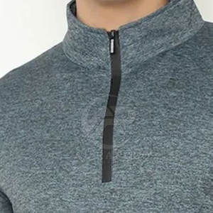 Venta directa de fábrica Hombres Quarter Zip Camisas Peso ligero Tamaño adulto Hombres Quarter Zip Camisas para la venta - Product Image 5