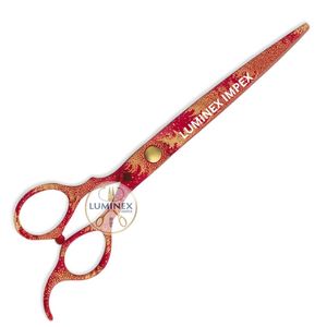 Yasaka 3PCS Professional <b>Barber</b> Scissors <b>Set</b> Stainless Steel Sharp Christmas Tree Design Hair Cutting Thinning Hair Dressing - Product Image 6