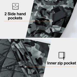 High Quality Streetwear Plus Size Custom Embroidered Windbreaker Camouflage <b>Jacket</b> Men's Casual Spring <b>Zip</b> <b>Up</b> <b>Jacket</b> For Men - Product Image 4