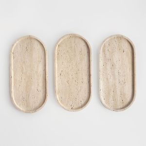 Juego de 4 Bandejas Cuadradas de Mármol a Precio de Mayoreo, Elegantes Bandejas para Servir y Decorativas para Decoración Moderna del Hogar en Venta - Product Image 4