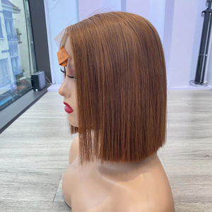 วิกผมลูกไม้แท้แบบชาวเวียดนาม100% ผมยาวถึงสองชั้นสีน้ำตาลเข้ม - Product Image 1