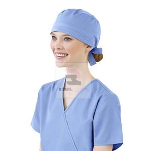 Chapeau de gommage médical unisexe pour hôpital Chapeau d'infirmière en coton réglable - Product Image 4