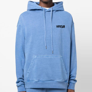 Sweat-shirts décontractés pour hommes en molleton 100% coton de qualité supérieure, effet délavé, pour l'hiver - Product Image 3