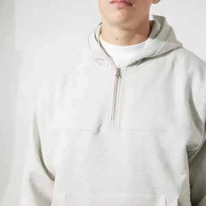 Sudaderas con Capucha para Hombre de Alta Calidad, Gruesas, de Algodón Transpirable y Sostenible, 400g, Hombros Caídos, con Cierre, Tallas Grandes - Product Image 4