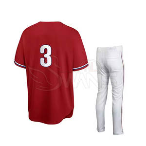 ชุดเบสบอลสำหรับผู้ชาย-ชุดทีมมืออาชีพชุดเครื่องแบบระบายอากาศขนาดใหญ่พิเศษออกแบบได้ตามต้องการ - Product Image 2