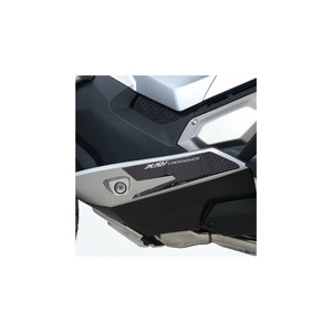 2 adesivi 3D protettivi per poggiapiedi moto, compatibili con Honda X-Adv dal 2017 - Product Image 1