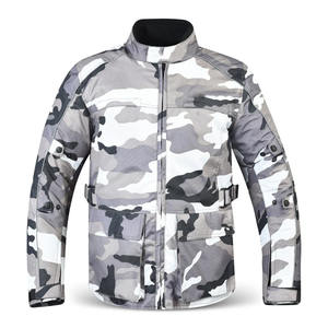 Veste de moto imperméable avec couche de protection contre la pluie, résistance au vent, tissu respirant. - Product Image 3
