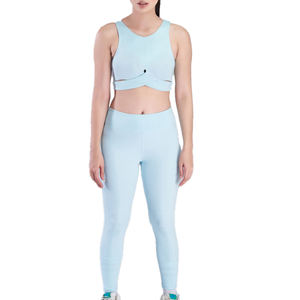 Conjunto de Yoga para Mujer, 2 Piezas, Totalmente Personalizado, Ecológico, Transpirable, Cintura Media, Calidad Premium, Superventas, Tendencia Actual, Antiarrugas - Product Image 1