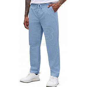Dernière conception de pantalons pour hommes taille et couleur personnalisées pantalons pour hommes vêtements décontractés Offre Spéciale pantalons pour hommes en vente de haute qualité légers et décontractés - Product Image 2