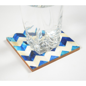 Highest Quality Bone Inlay Coasters Classic Design Tableware Decorative Coasters for Wholesale Tea Coffee Coaster - Product Image 2