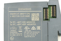 6ES7510-1SJ01-0AB0 SIMATIC S7-1500 Unité centrale de traitement PLC, programmation, contrôle industriel, 24V DC, communication ProfiNet