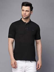 T-shirt basique à manches longues et courtes pour homme, motif uni, décoration boutonnée, tissu tricoté, hauts à la mode décontractés, taille XL - Product Image 5