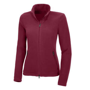 Ropa Ecuestre para mujer, chaqueta de montar de lana polar con cuello levantado para carreras de caballos, venta al por mayor - Product Image 2