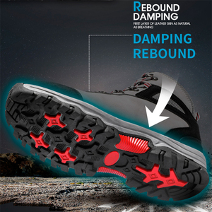 Botas de Trabajo para Motociclismo y Escalada al Aire Libre 2023, Impermeables, Antideslizantes, Botas de Senderismo para Hombre - Product Image 5