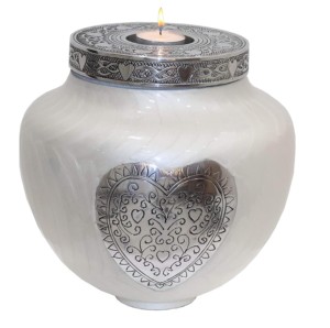 Enamel <b>Paint</b> <b>Aluminium</b> Candle Cremation Urns Best Finest Quality <b>Aluminium</b> Cremation Urns Wholesale Ashes Urns - Product Image 6