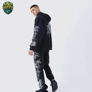 Logo personnalisé et impression de survêtements pour hommes tissu de qualité supérieure, coupe moderne, idéal pour la salle de sport, survêtement extérieur, prix de gros - Product Image 2