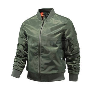 Vêtements d'hiver fabriqués en usine, blouson bombardier pour hommes, vêtements chauds, blousons bombardier pour hommes de grande taille pour adultes - Product Image 1