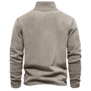 Sudadera con capucha transpirable a prueba de viento con cuello levantado de poliéster informal para exteriores de otoño para hombre, diseño de alta calidad - Product Image 2