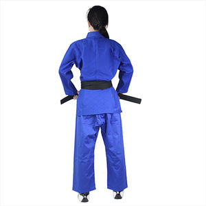 Traje de Karate de algodón unisex, diseño personalizado de fábrica, venta al por mayor, artes marciales para uniforme de todos los géneros, pantalones cortos de estilo Kung Fu BJJ Gi MMA - Product Image 5