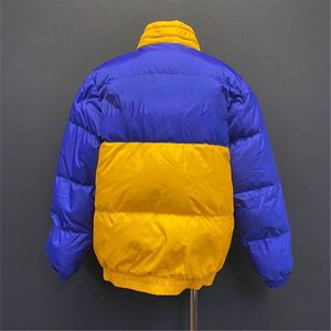 Chaqueta de plumón para hombre, de lona transpirable, con cremallera, de diseño, unisex, con logotipo personalizado, de gran tamaño, de moda, venta caliente de invierno, al por mayor - Product Image 5