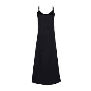 Robe de dessous en coton noir - Product Image 3