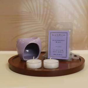 Brûleur à mazout en céramique à forte demande pour l'aromathérapie à domicile et les huiles essentielles pour l'approvisionnement en gros - Product Image 3