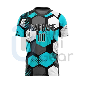 Maillots de football respirants et légers en polyester 100% de haute qualité, shorts, ensembles d'uniformes d'équipe, nouveauté - Product Image 4