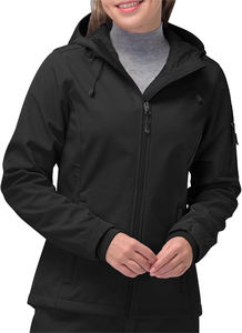 Chaqueta Softshell para Mujer, Impermeable, Transpirable, Cortavientos, Ligera, Diseñada para Actividades al Aire Libre, Senderismo, Trekking, Esquí, Tinte Liso - Product Image 6