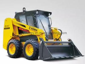 آلة كييرماشين XGMA لتنظيف الطرق، جرافة صغيرة لحفر الخنادق مع تحكم عن بعد، جريدر مثبت للتحكم بالانزلاق XG30090 - Product Image 3