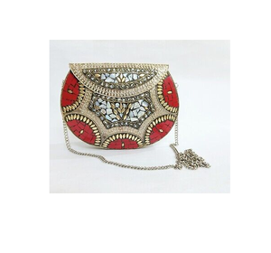 Bags Quality Customized Metal Bag Super Hot Personality Best Selling Product Custom <b>Handbag</b> Metal Bags Chain - Product Image 6